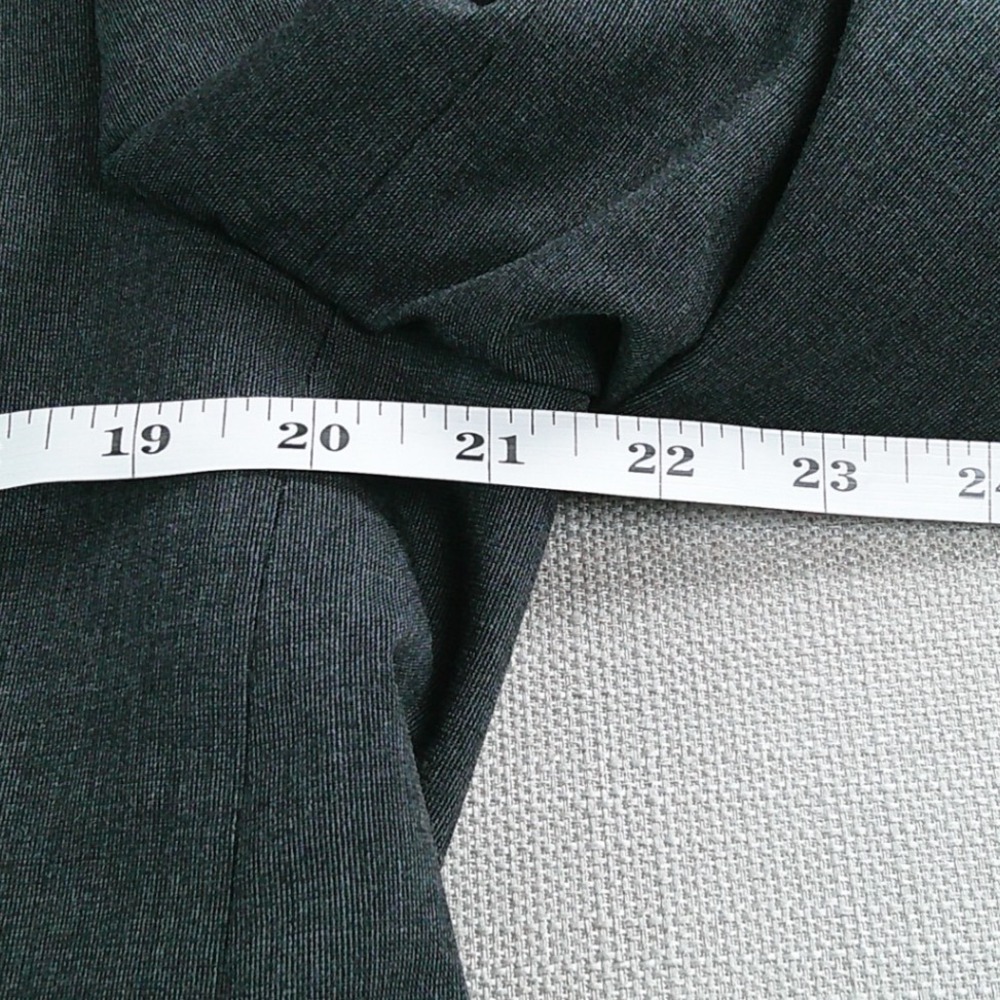 Saddlebred Sport Coat Mens 40L Grey Motion Stretch Two Button Blazer - Picture 8 of 11